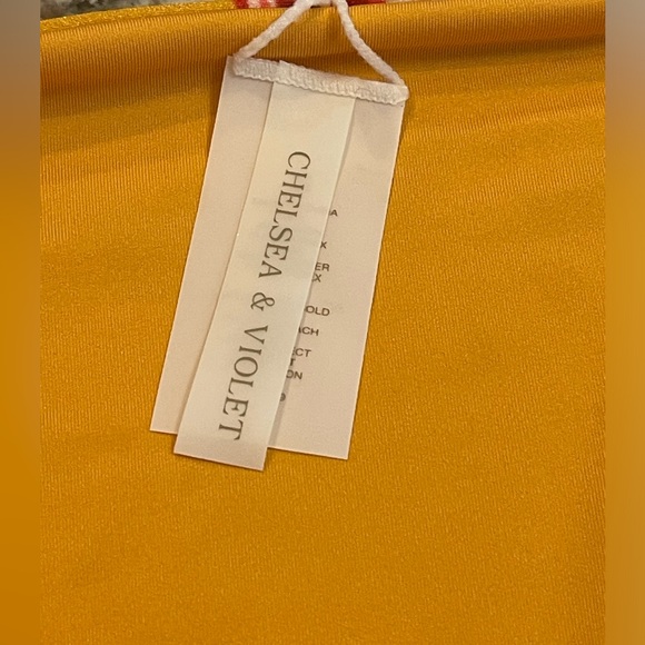 Chelsea & Violet Gold and Red Bikini Swimwear - Picture 5 of 6